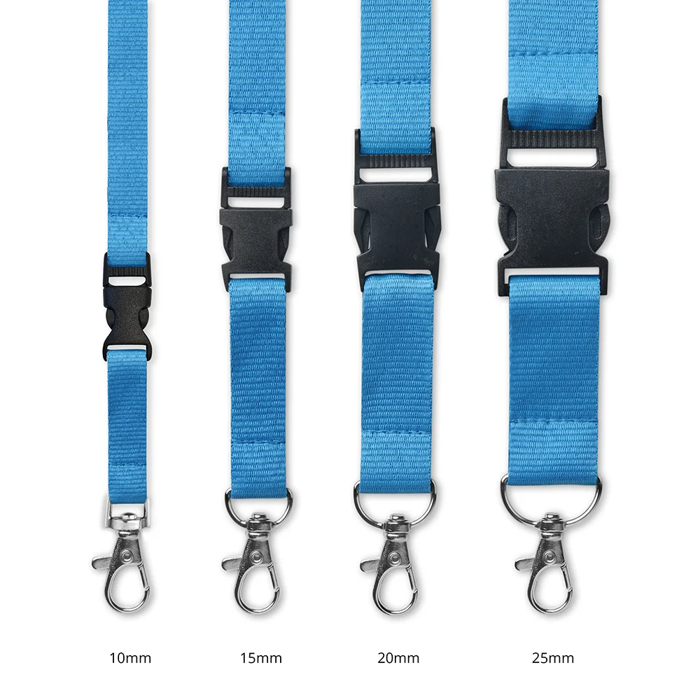 ML1203 - Lanière détachable en sérigraphie RPET assortie au pantone.