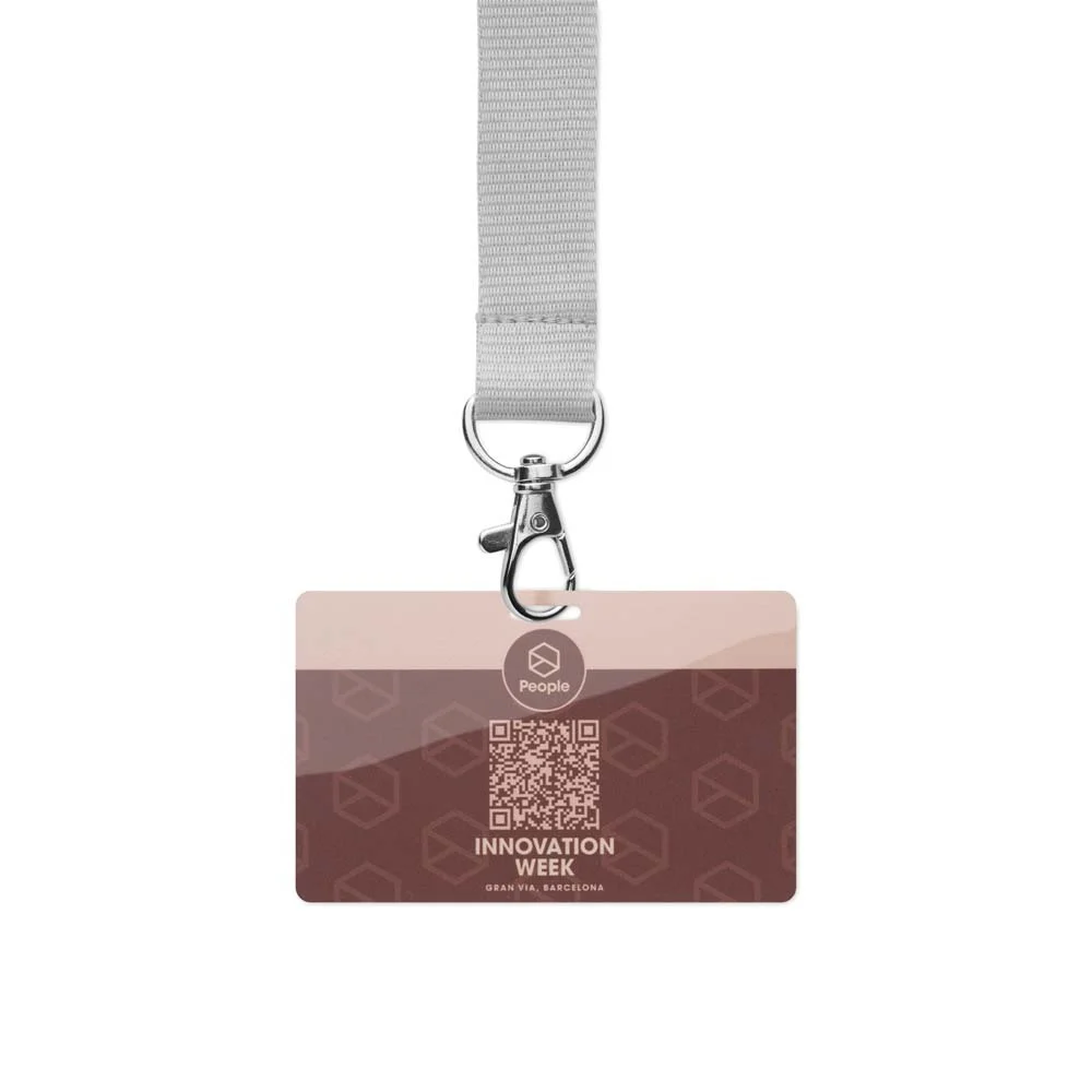 MLID01 - Badges d'identification en PVC imprimés et durables (54x86mm)