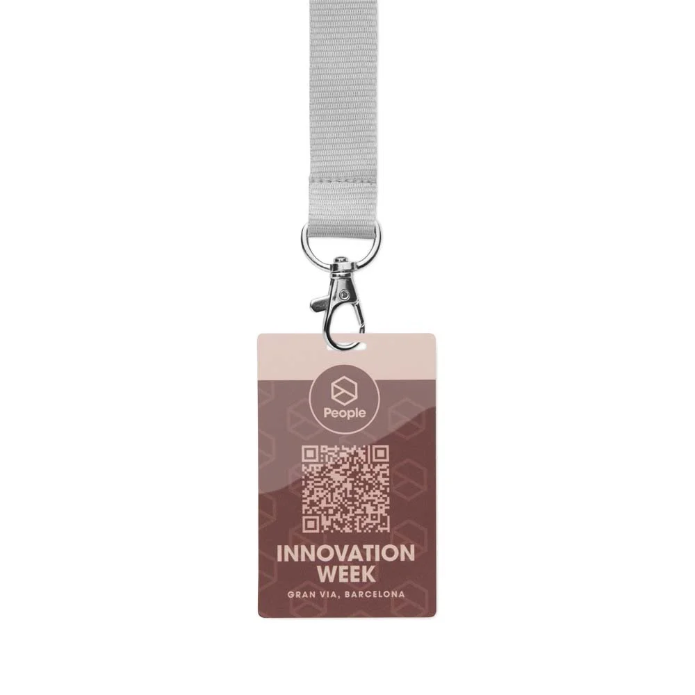 MLID02 - Badges d'identification en PVC imprimés et durables (86x54mm)