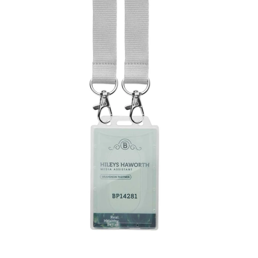 MLID02 - Badges d'identification en PVC imprimés et durables (86x54mm)