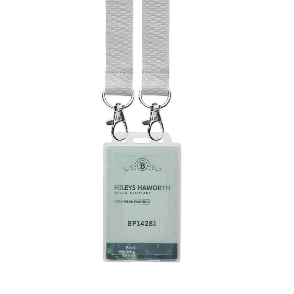MLID06 - Badges d'identification en papier laminé imprimé durable (86x54mm)