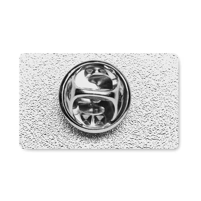 MPIN08 - Pins rectangulaire en métal avec doming