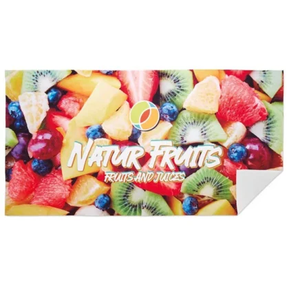 MT4001 - Serviette de plage quadri en polycoton 350 g/m².
