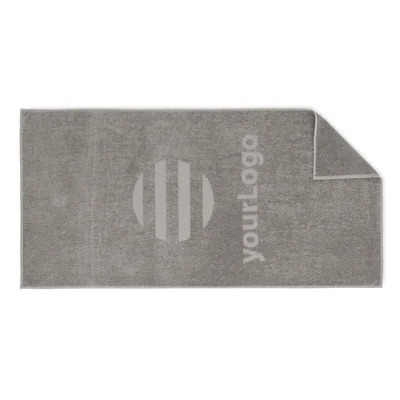 MT4005 - Serviette de plage tissée en relief en coton 350gsm.