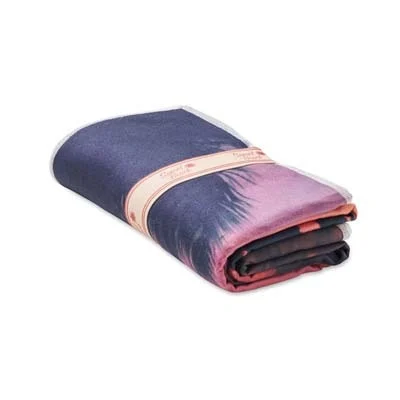 MT4010 - Serviette de plage en quadri avec élastique