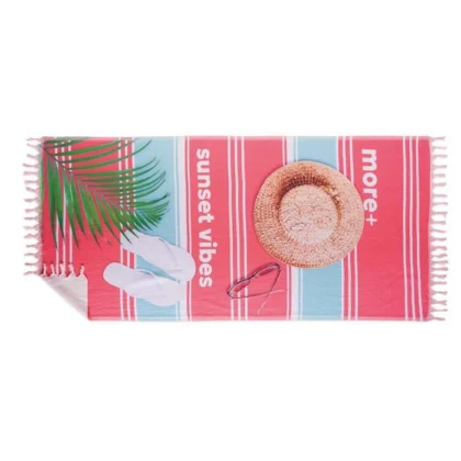 MT4014 - Serviette de Hammam en polycoton 280gsm.