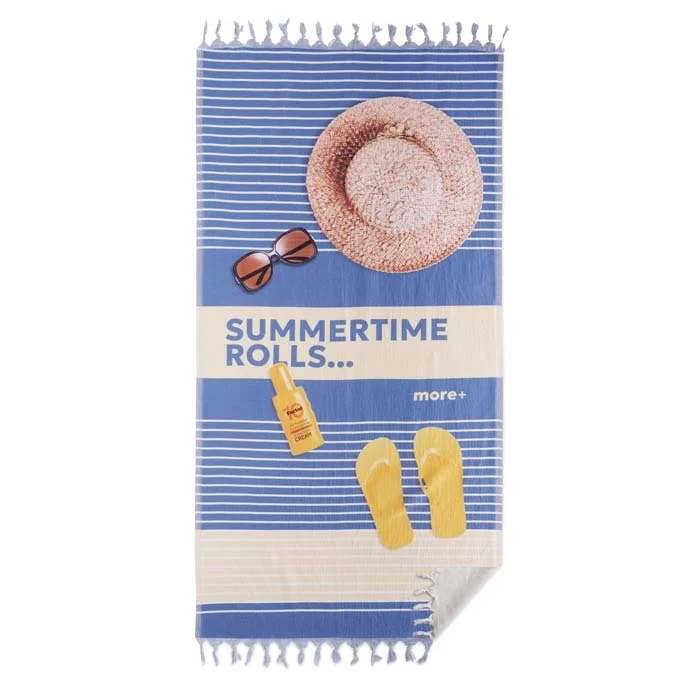 MT4014 - Serviette de Hammam en polycoton 280gsm.