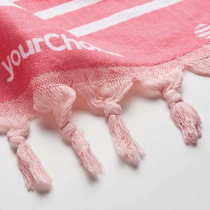 MT4014 - Serviette de Hammam en polycoton 280gsm.