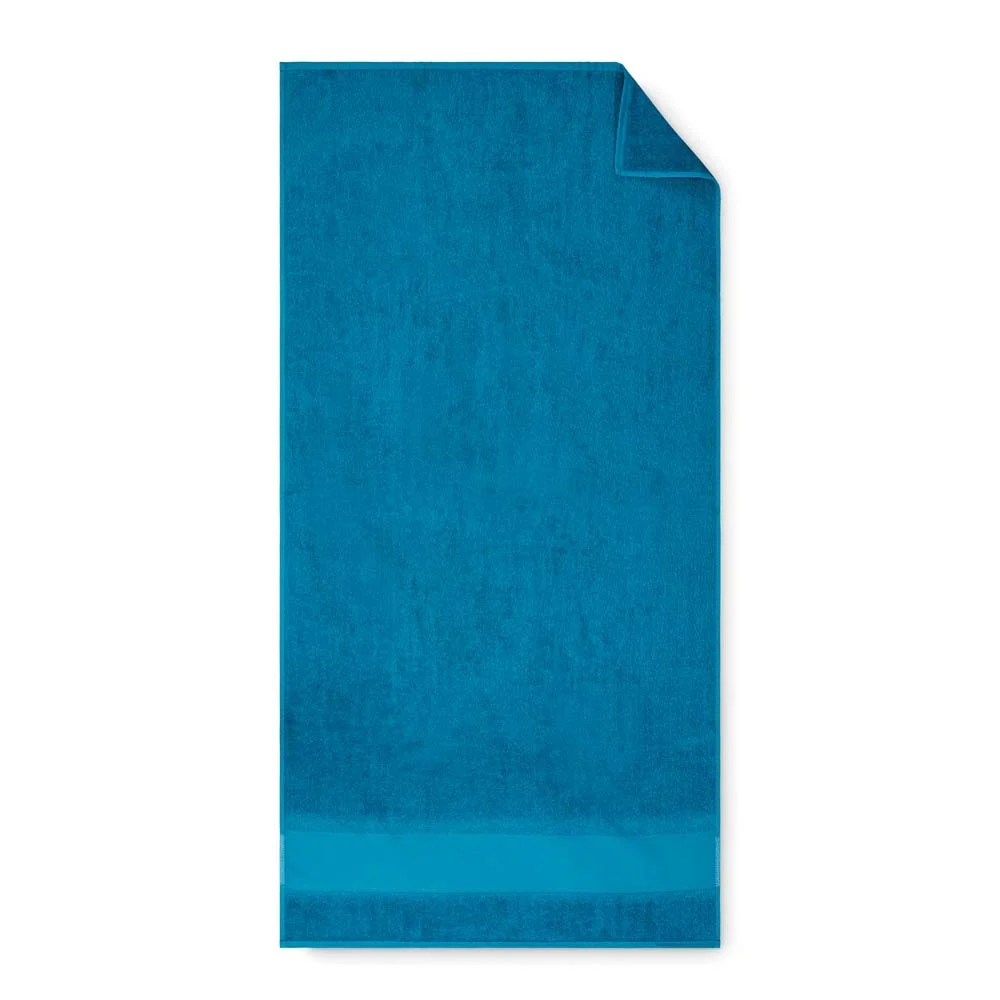 MT4015 - Serviette de plage en coton avec bordure en polyester sublimé (350 ou 400 g/m²)