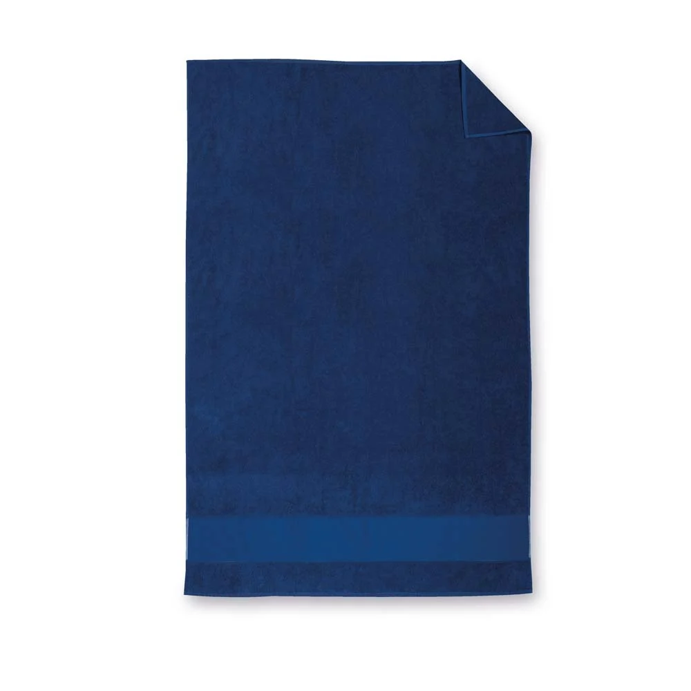 MT4015 - Serviette de plage en coton avec bordure en polyester sublimé (350 ou 400 g/m²)