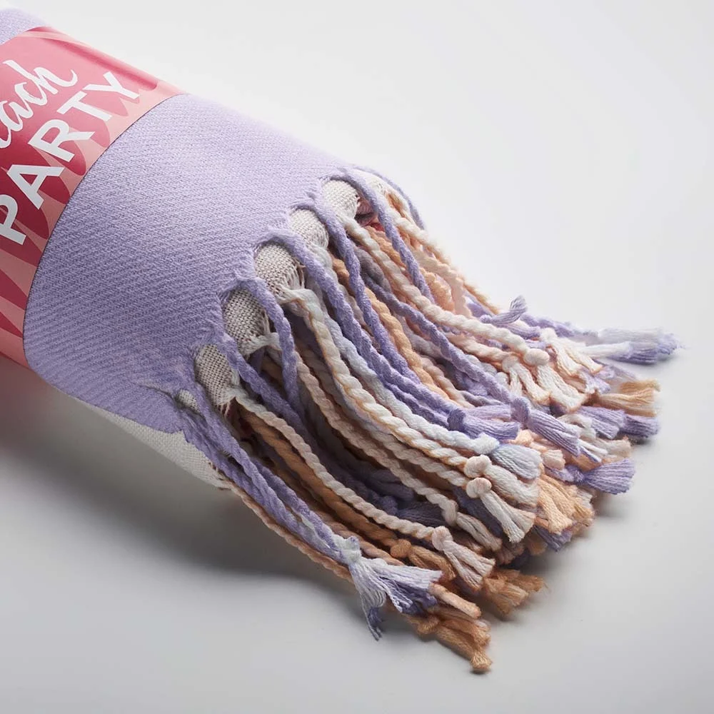 MT4114 - Serviette hammam légère imprimée en couleur intégrale, confectionnée en polycoton de 210 g/m².