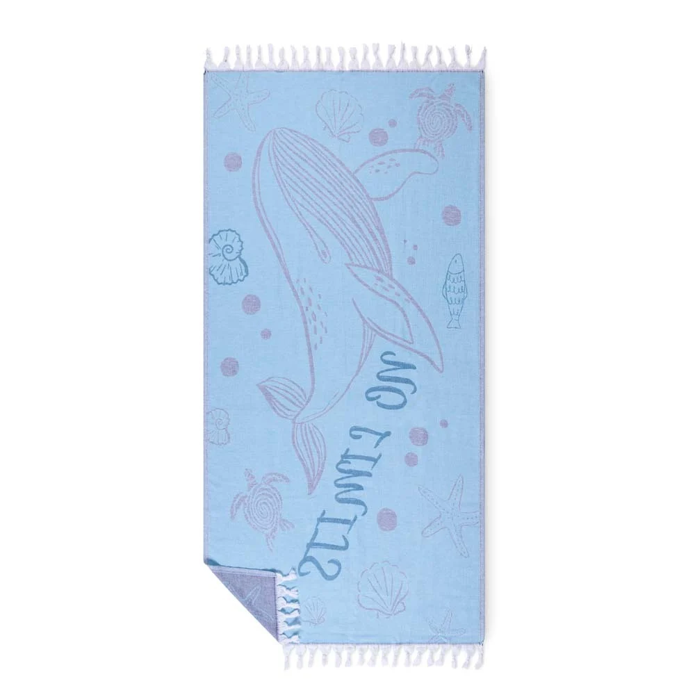 MT4209 - Serviette de hammam en coton avec votre logo tissé en jacquard (170 g/m²)