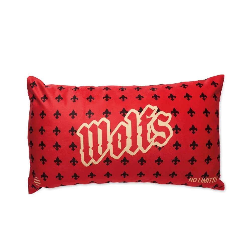 MT6003 - Housse de coussin rectangulaire en velours polyester, au design éclatant.