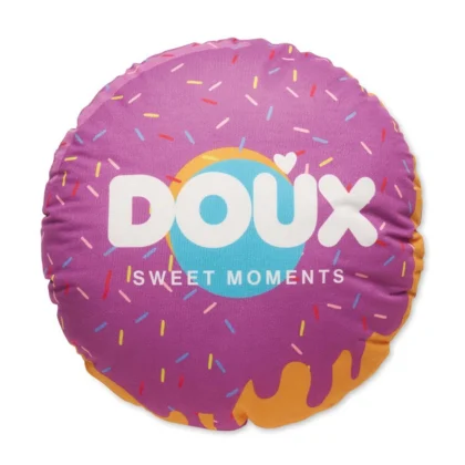 MT6005 - Housse de coussin ronde promotionnelle en polyester