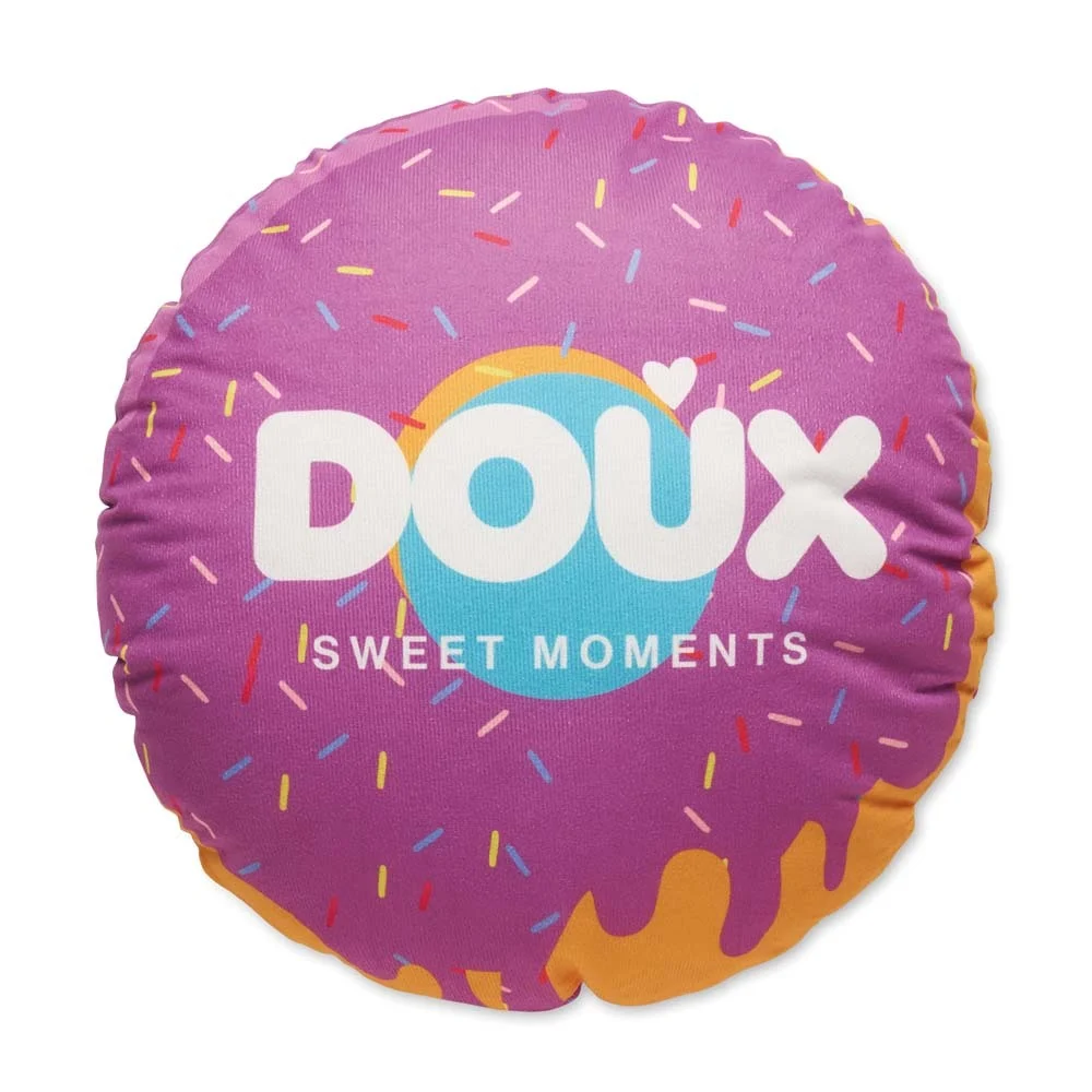 MT6005 - Housse de coussin ronde promotionnelle en polyester