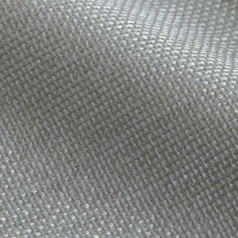 MT6007 - Housse de coussin carrée en polyester texturé lin