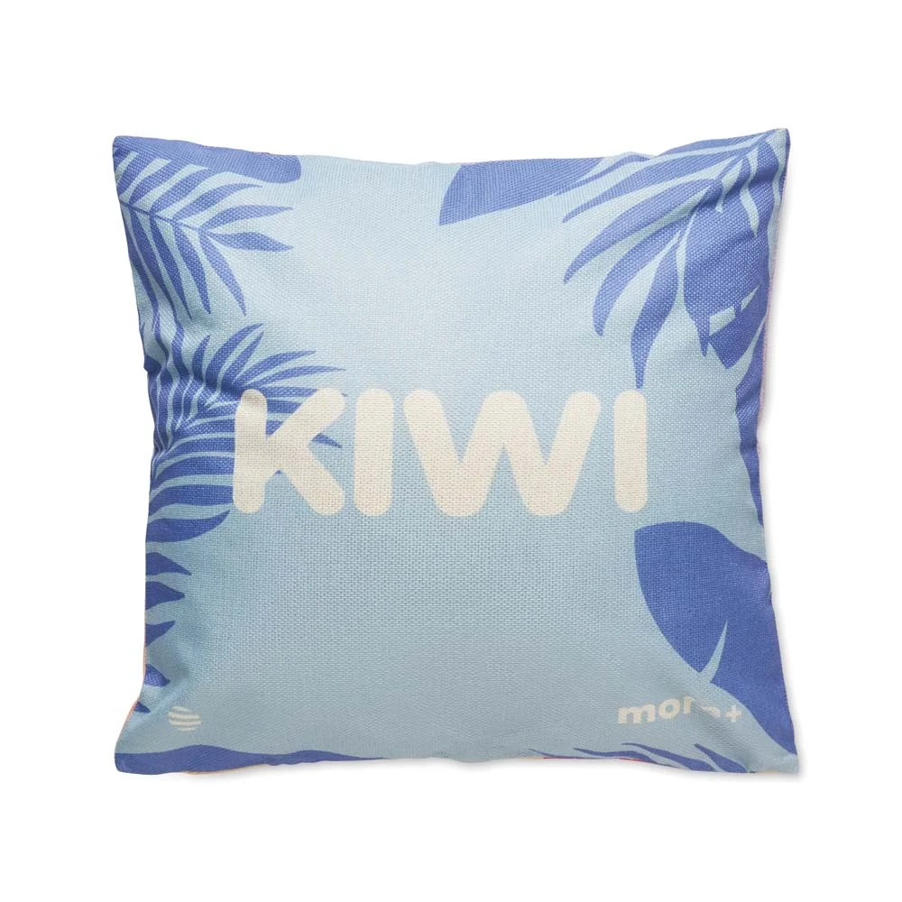 MT6107 - Coussin carré garni en polyester texturé effet lin