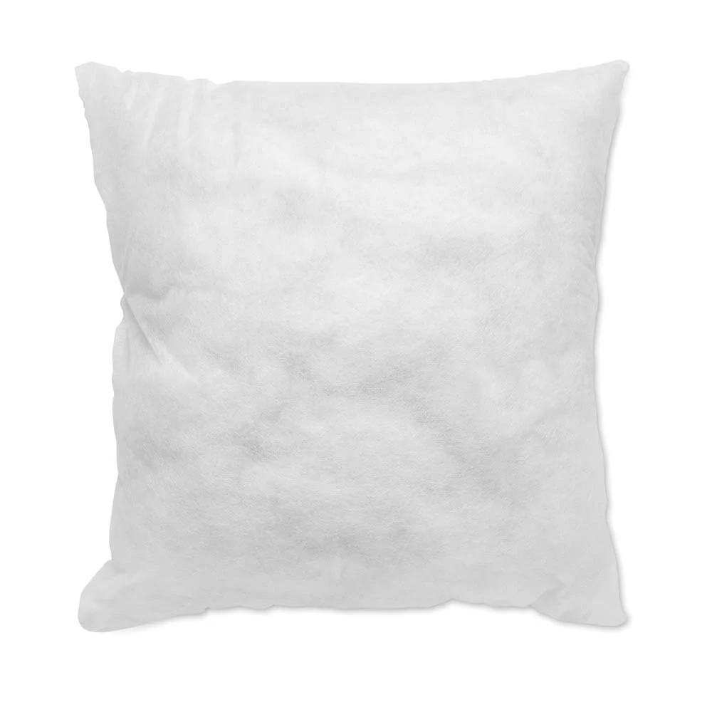 MT6107 - Coussin carré garni en polyester texturé effet lin