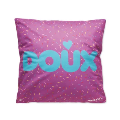 MT6108 - Coussin carré promotionnel en polyester rembourré