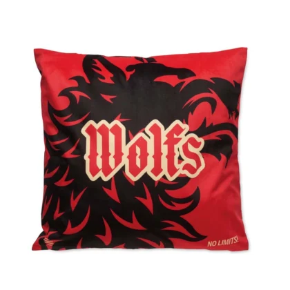 MT6109 - Coussin rembourré carré en velours polyester imprimé à votre design