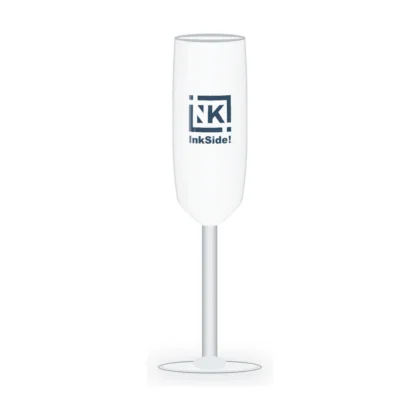 Flûte à champagne Events 16 cl translucide personnalisée, sérigraphie 1 couleur