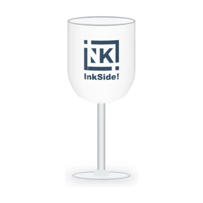 Verre à vin Events 18 cl blanc personnalisé, sérigraphie 1 couleur