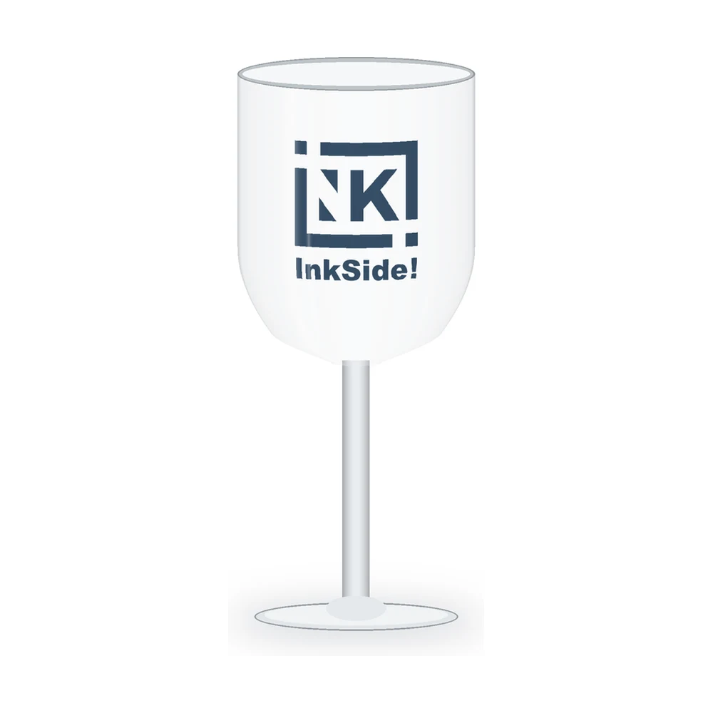 Verre à vin Events 18 cl translucide personnalisé, sérigraphie 1 couleur