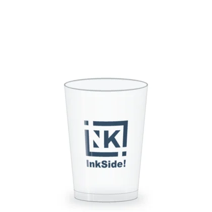 Gobelet réutilisable 25/28 cl personnalisé, sérigraphie 1 couleur