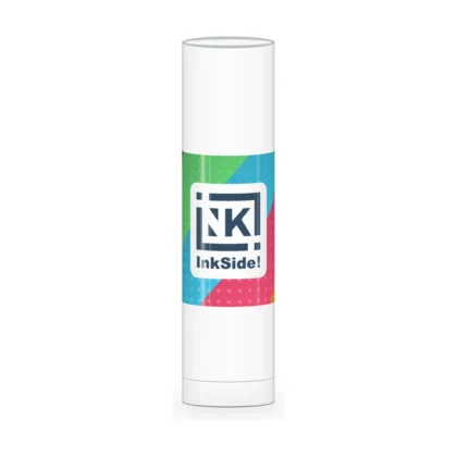 Verre Tubo Long Lime 22 cl blanc personnalisé, impression quadri