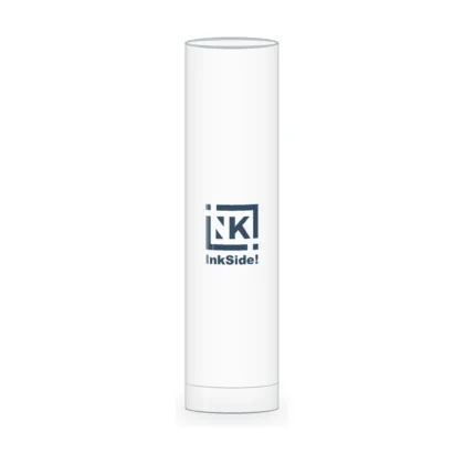 Verre Tubo Long Lime 22 cl blanc personnalisé, sérigraphie 1 couleur